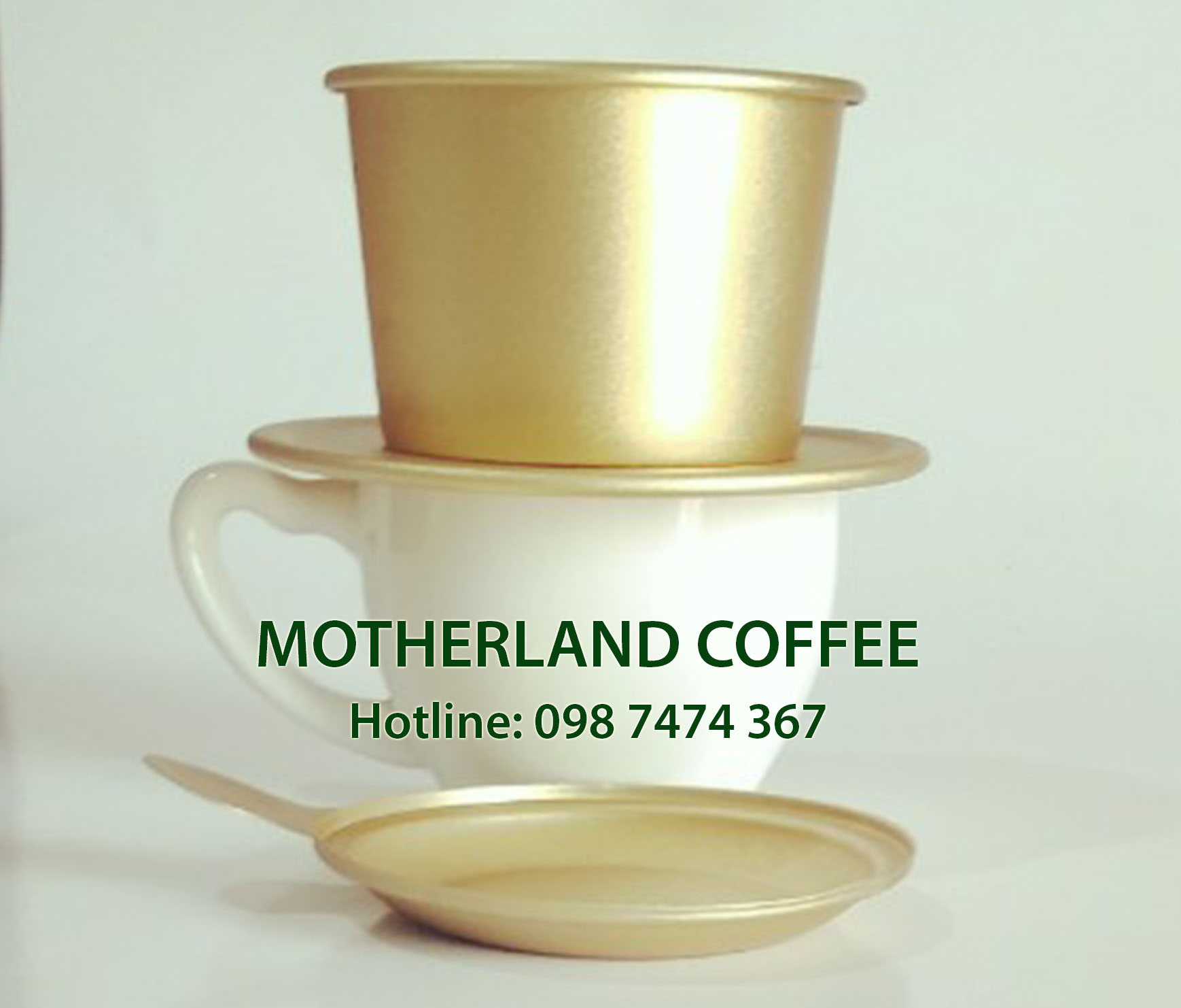 cà phê cao cấp chuyên uống đá - tách cà phê motherland