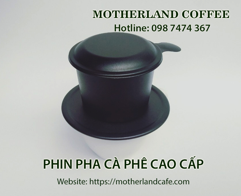 bán phin cà phê phin nhôm inox motherland coffee