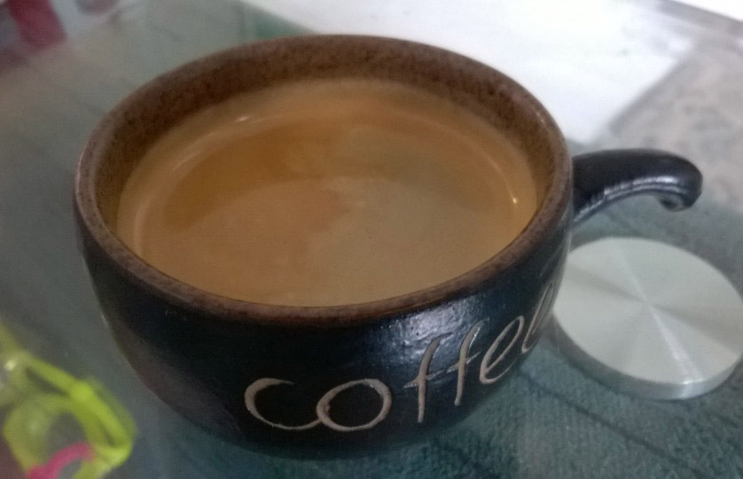 cà phê moka cầu đất pha espresso