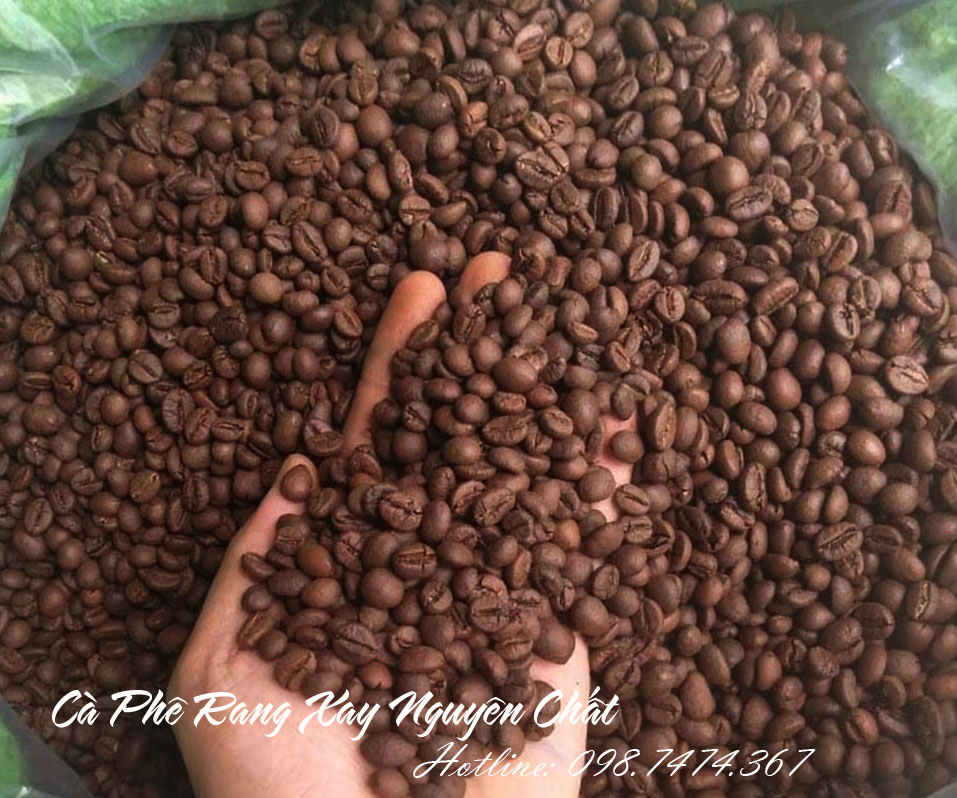 Cà phê rang xay nguyên chất mix arabica & robusta