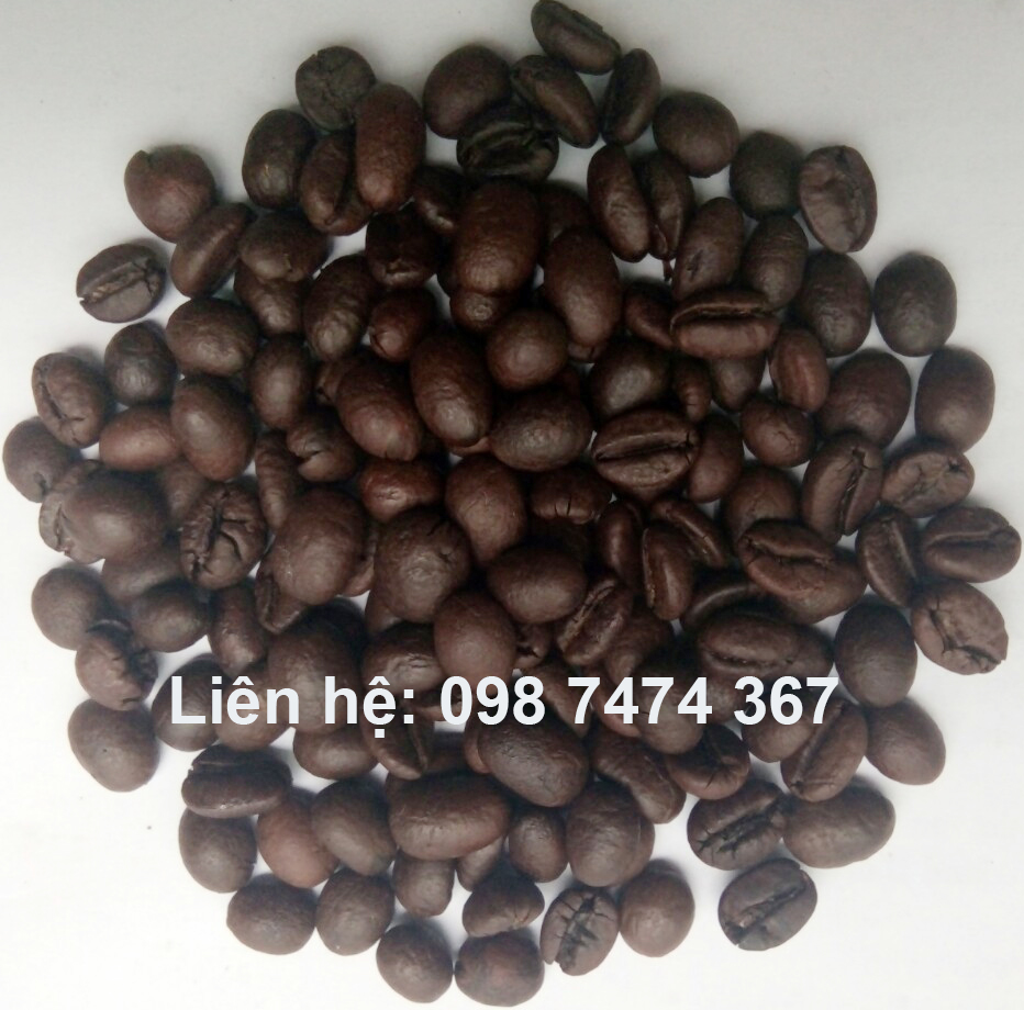cà phê rang xay nguyên chất mix mộc robusta culi moka