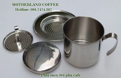 CUNG CẤP PHIN PHA CAFE INOX 304 - MOTHERLAND COFFEE